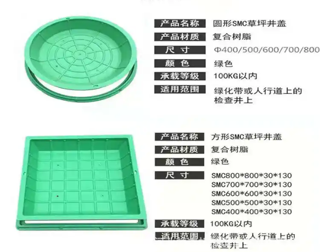 丽水树脂复合种植井盖展示